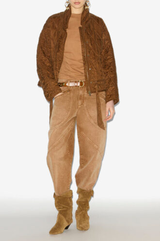 Veste matelassée en satin Zakiane Veste matelassée en satin Zakiane