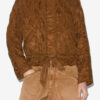 Veste matelassée en satin Zakiane