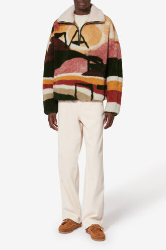 Veste polaire imprimée Marley Desert