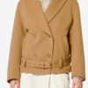 Warna Manteau court en laine vierge et cachemire pour homme